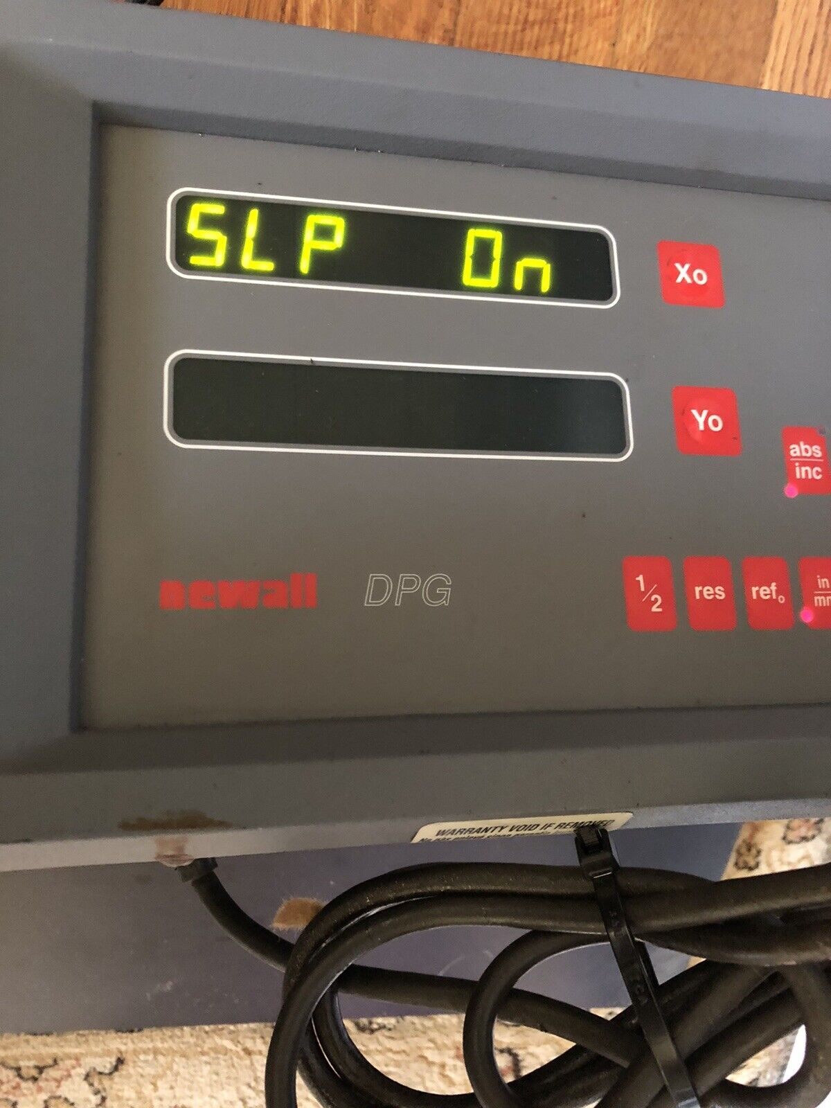 Newell Dg211000 Dpg Digital Readout Unit . Dro,Bh