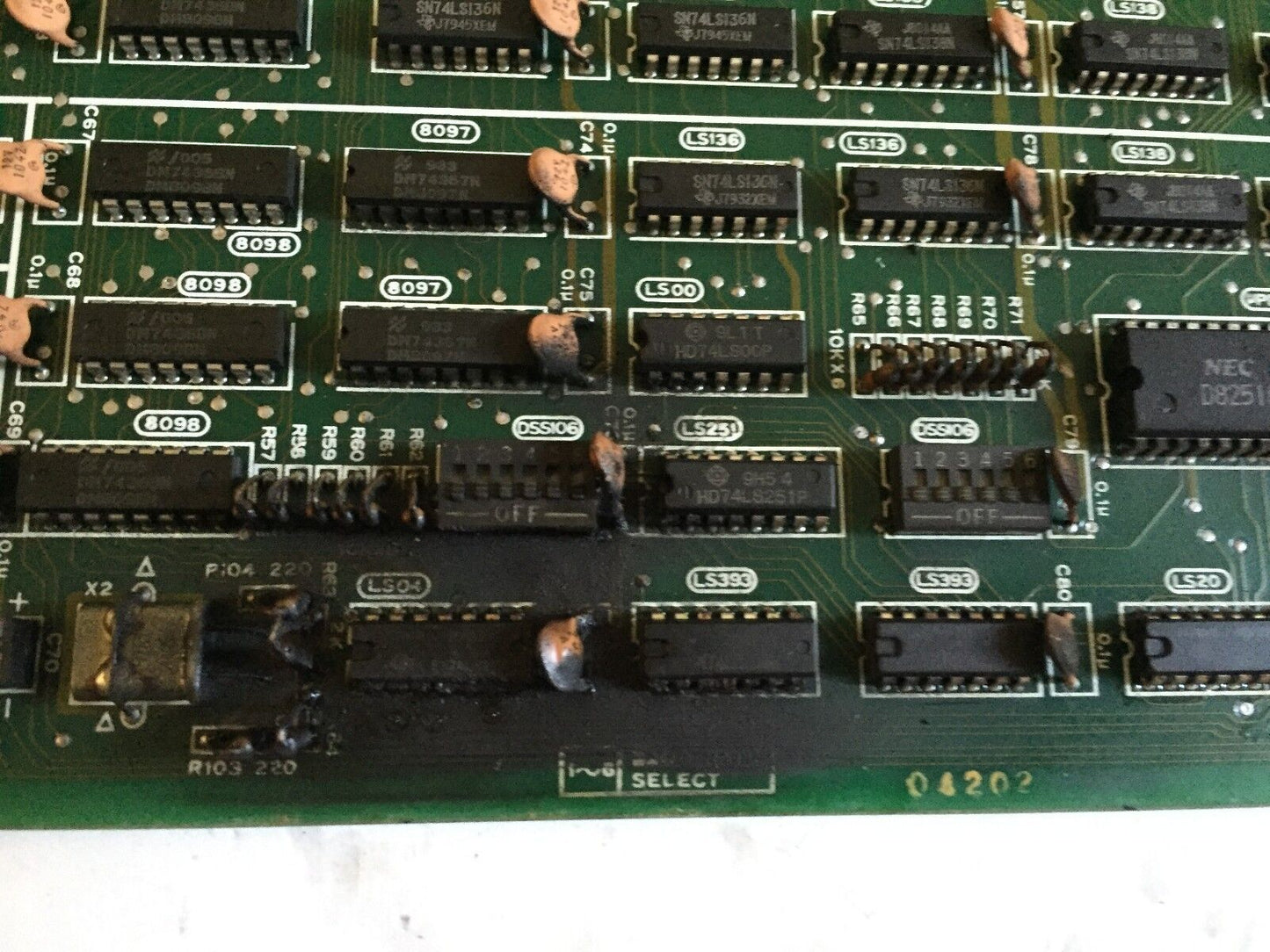 Okuma Osp Fdd Puncher  Rs-232-C  E0241-653-002D Board (Next Day Air Shipping),Fm
