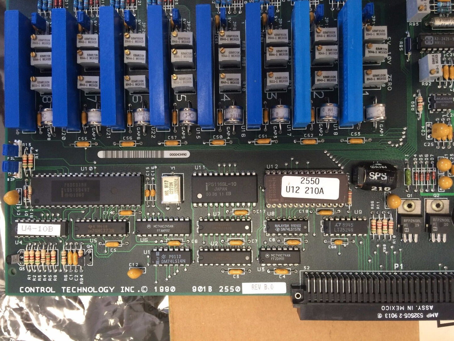 New Cti 2550 Plc Isolated Analog Input Module  901B 2550 Rev B.0,Cv