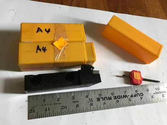 Lot 2 Sandvik Coromant 435-100151 L49 Lathe Tool Holder,Em