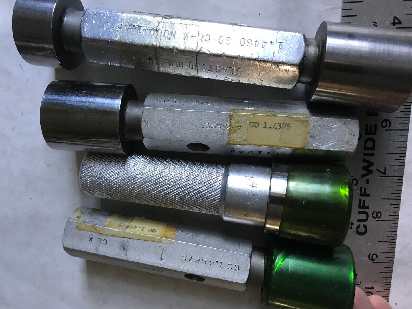 Lot Plug Gage Go Nogo Van Keuren .1.4460,1.4570,1.46875,1.499,1.4375,Es
