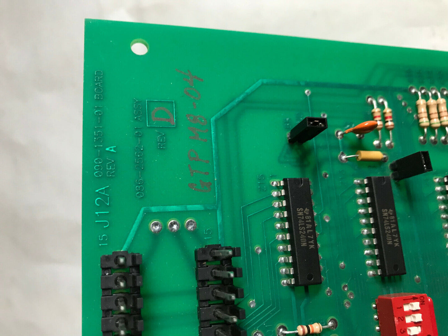 Translogic Qatl Cfh 086-2562-01 Rev D Board 15 J12a 090-1351-01 Without Card,Eu