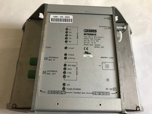Phoenix Contact Ibs Ip Rfc/Lk/Ilb-T Interbus Remote Field Controller 24Vdc,Sr