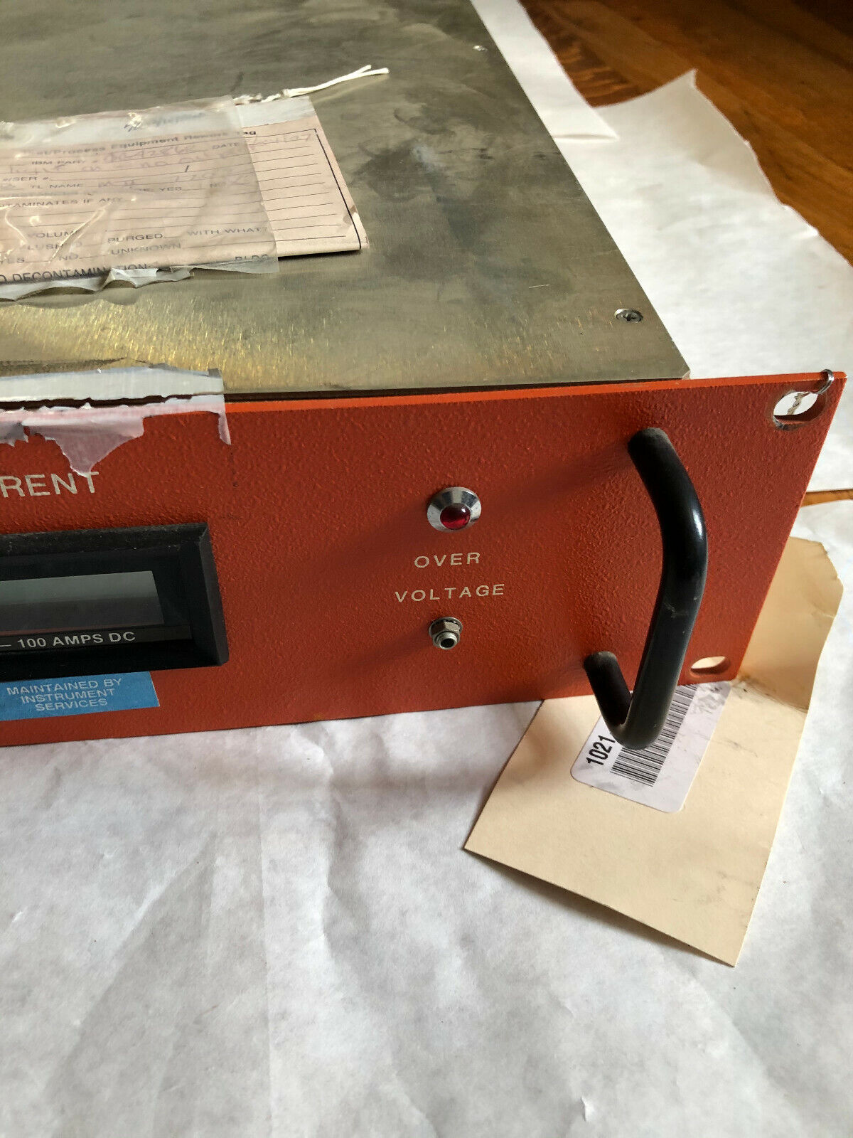 Power Ten 3494D-20100 Power Supply 208Vac,Aehr Test Systems 3494D-20100,Bg