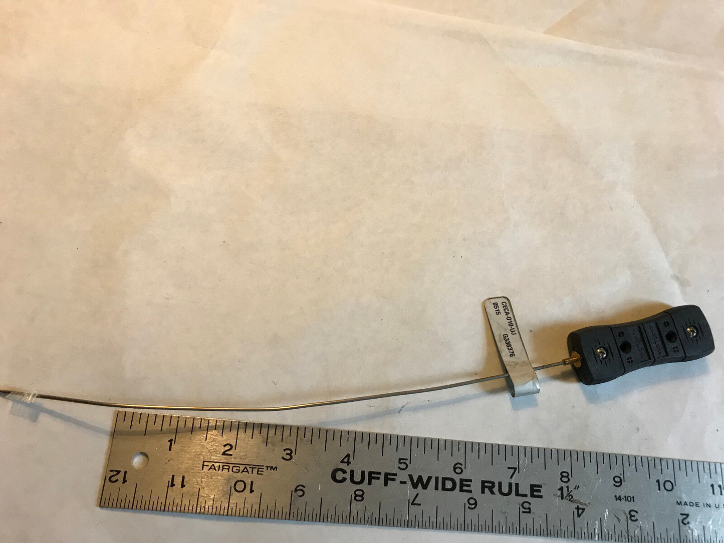 New High Temperature Theromcouple Probe,Watlow Ceca-010-Uj,0515,G338376,Sa