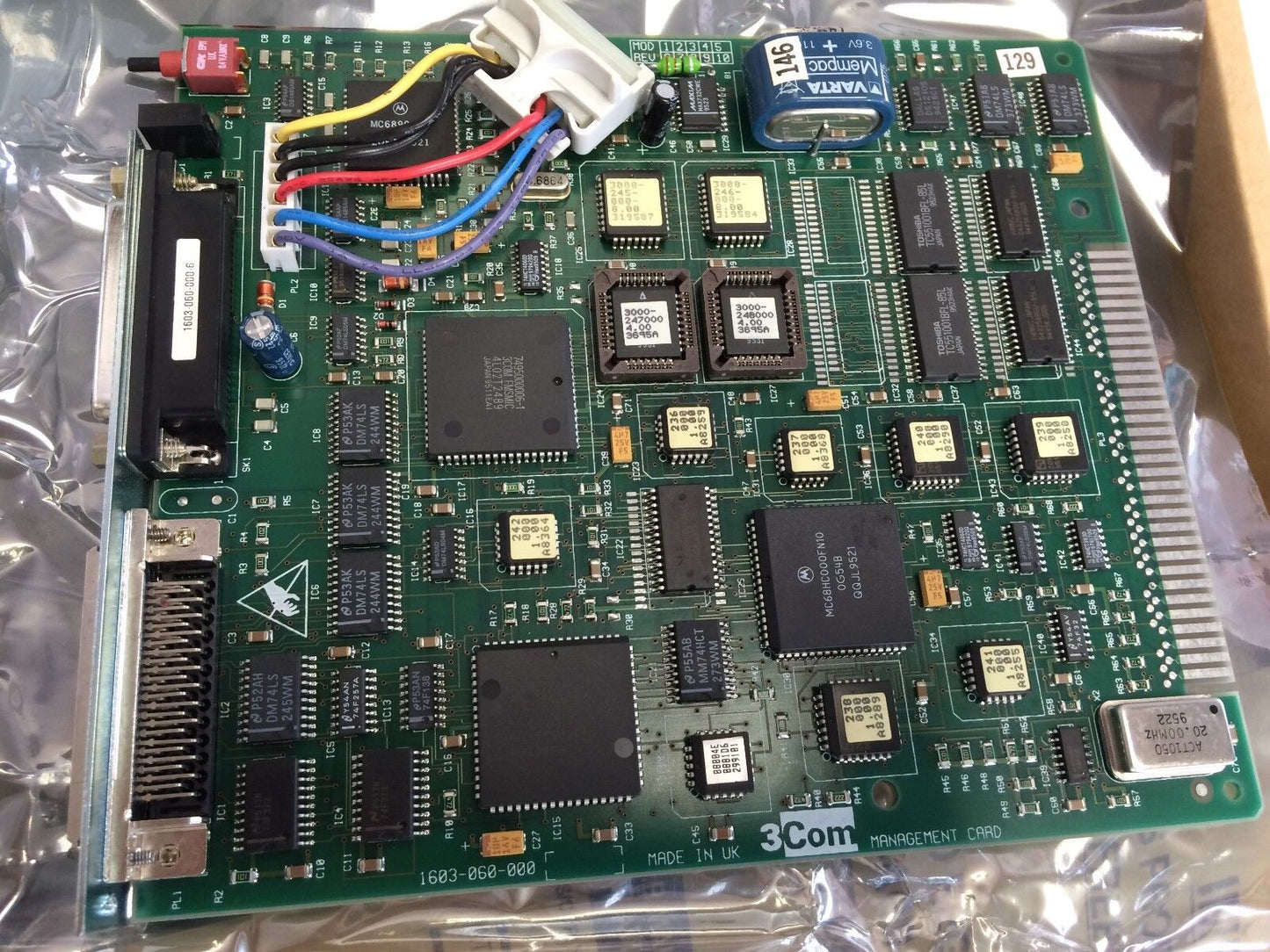 New 3Com 3C16030 Management Linkbuilder Fms 1603-060-000,1603-000-000-7,Fk