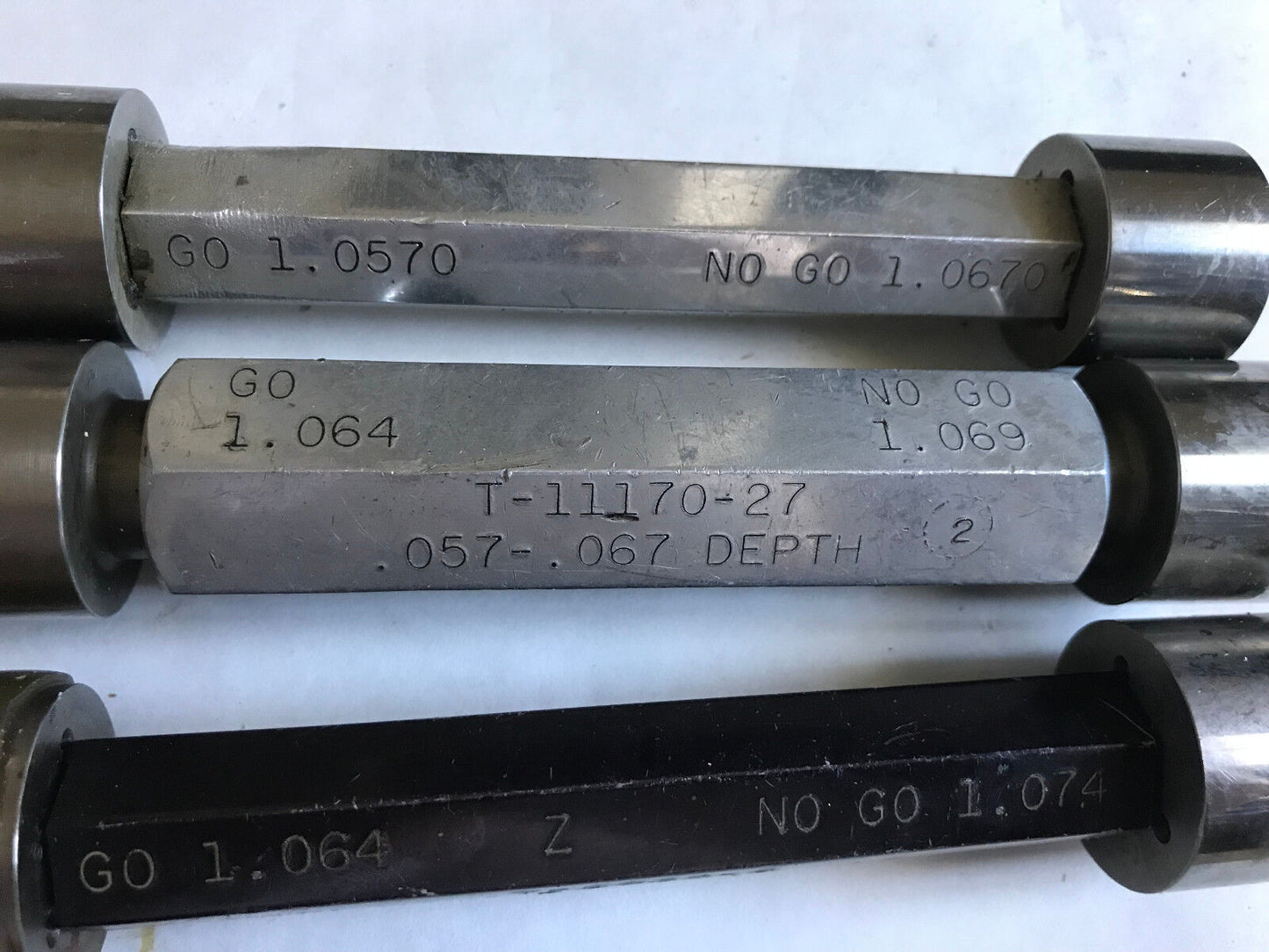 The Pipe Machinery Go No Go Plug Gage 1.064 1.069 1.064 1.074 1.0570 1.0670,Ac