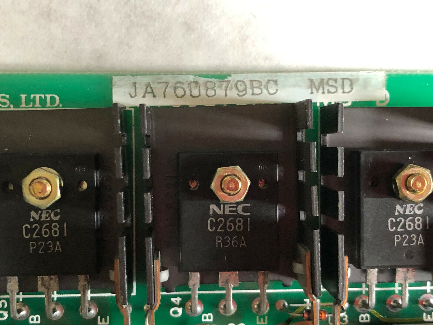 New Sumitomo Ja760881ax Ms-D,Ja760879bc  Msd Pcb Pc Board,Ja76088iax,Cf,Ch
