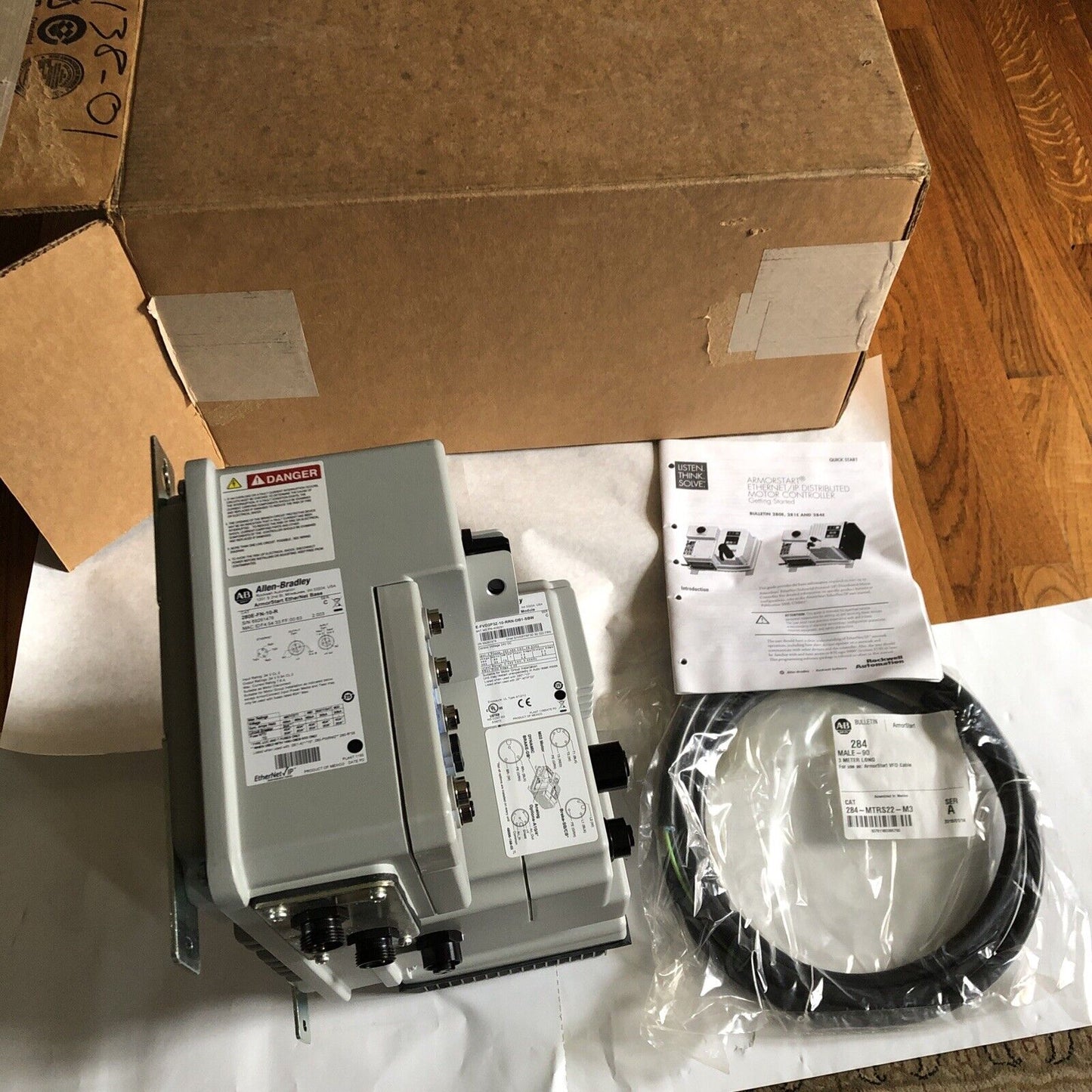 New Allen Bradley 284E-Fvd2p3z-10-Rrn-Db1-Sbw,280E-10-R Variable Drive,Br