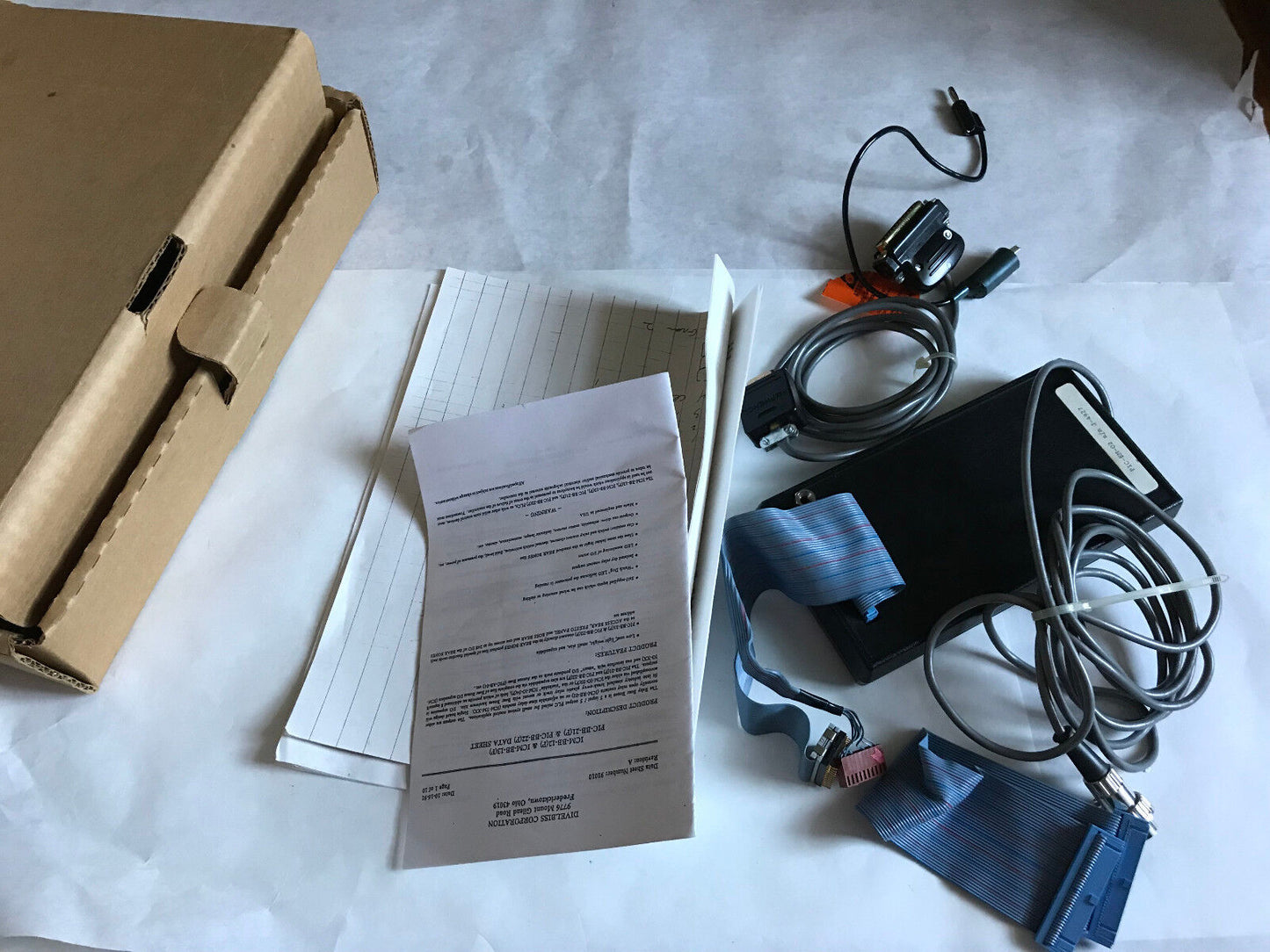 New Divelbiss Pic-Em-02 Emulator, And Software Cd For Icm Pr-05,Et
