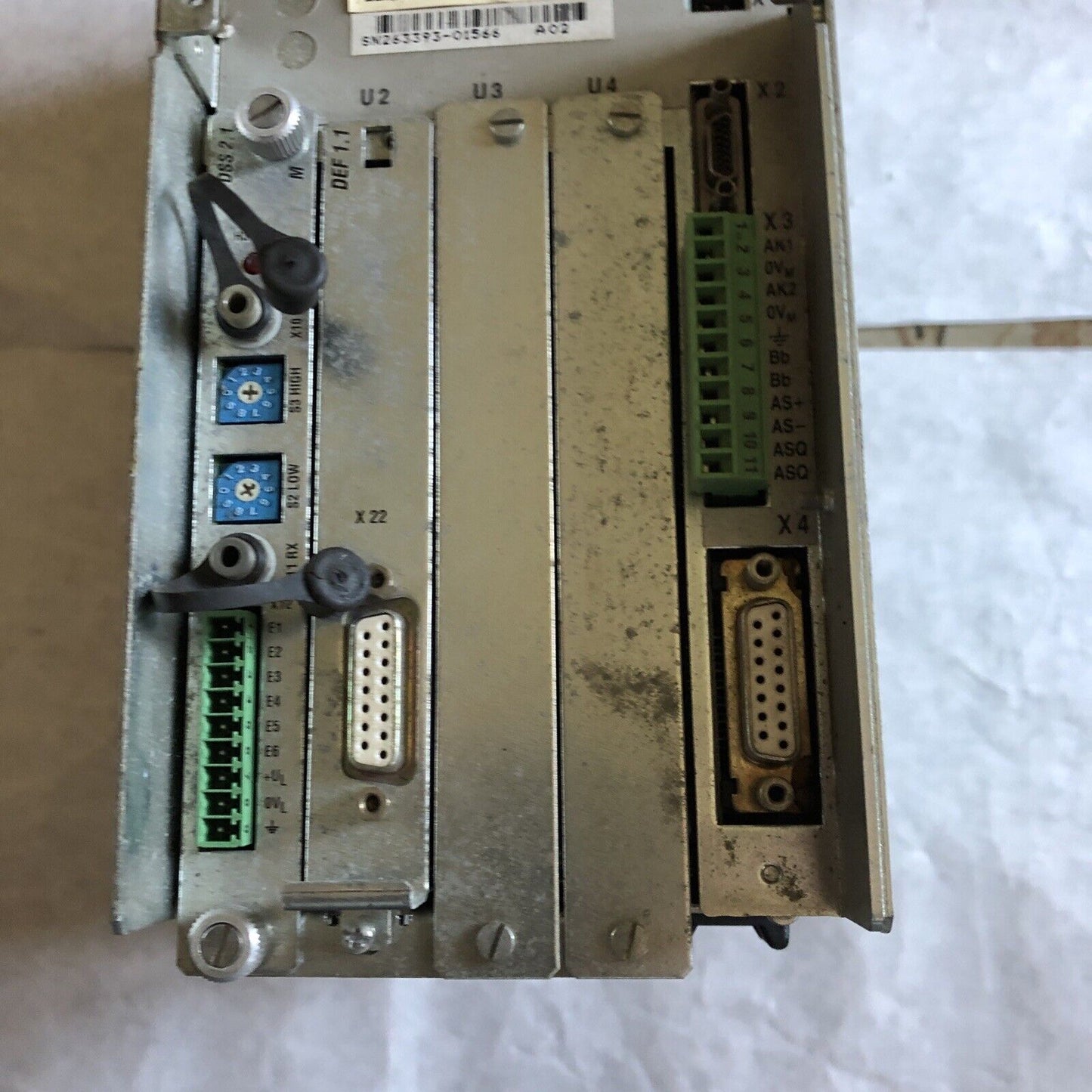 Indramat Dds 2,2-W05-B,Dds 2.2-W05-B Dds022w015be1201,Dds 02.2-W015-Be12,15A,Bd