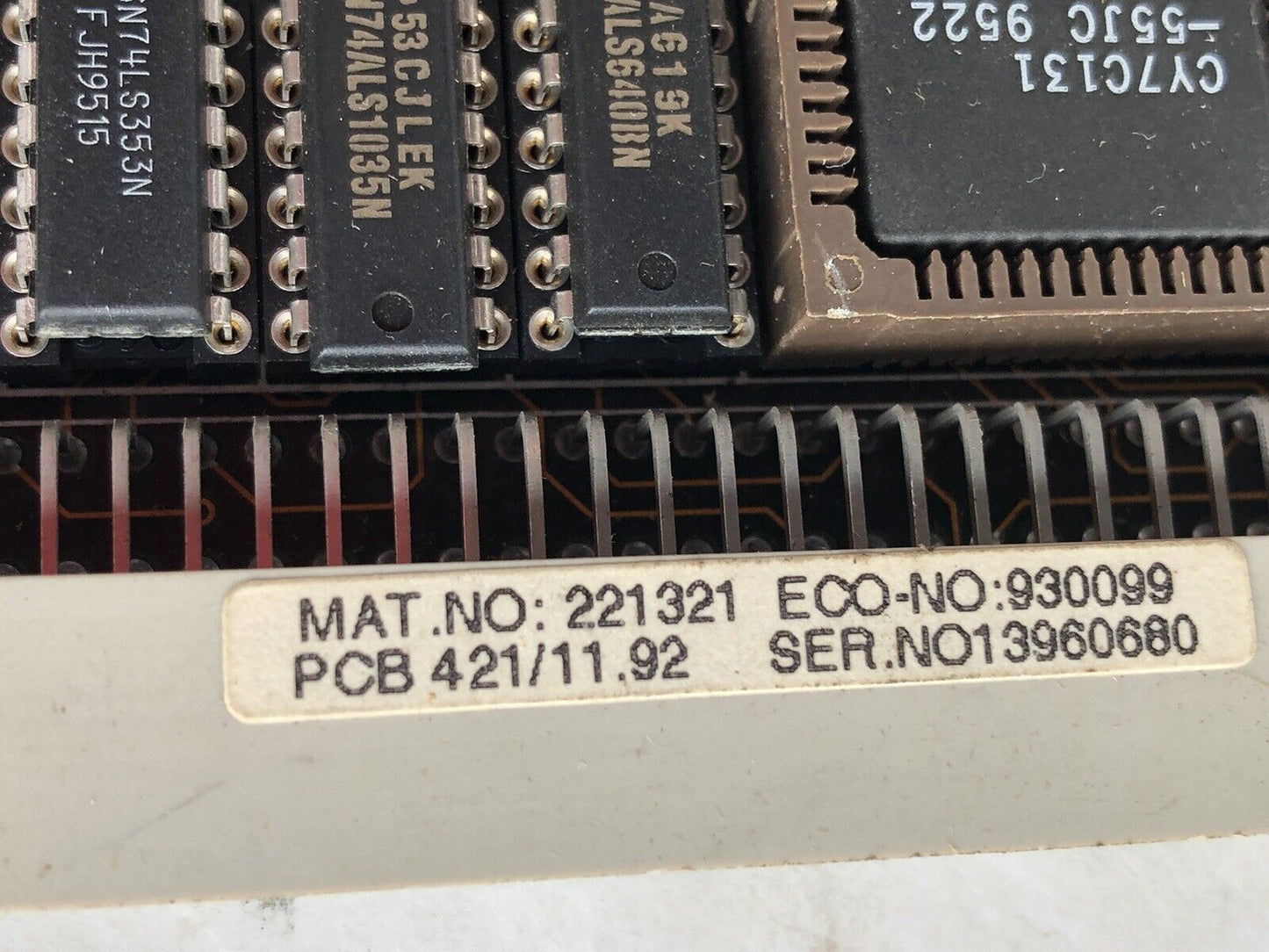 Rofin-Sinar Pcb 421-4/11.92 581421, 221321,422-2B/11.92,930099 Pcb Board,Ag