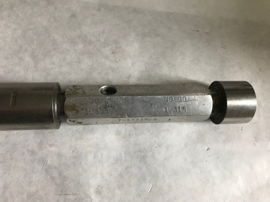 The Pipe Machinery Inspection Gage Go Not Go Plug Gage 1.305  1.315,Et