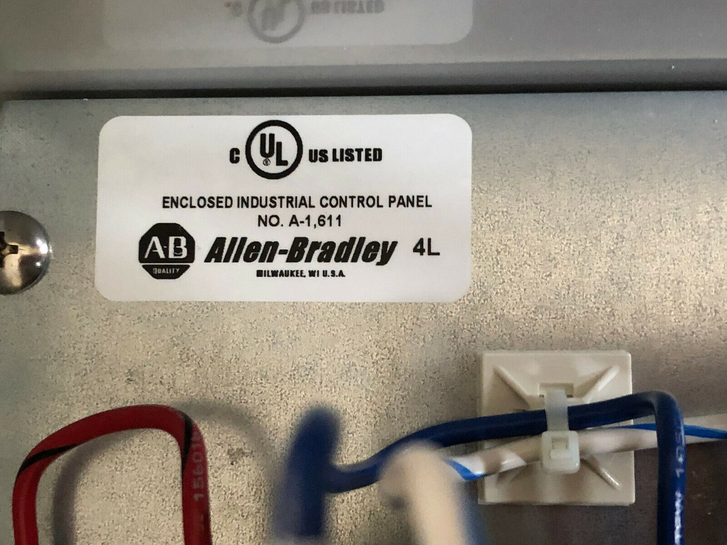 New Allen Bradley 1000-Cc-Estop Control Panel,Nema Type 12, Iec 529,Ip54 ,Fm