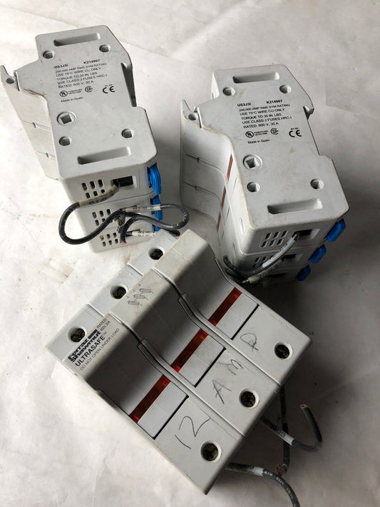 Lot 3 Ferraz Shawmut Us3j3i K214967 30A Ultrasafe Plc Controller,Hc