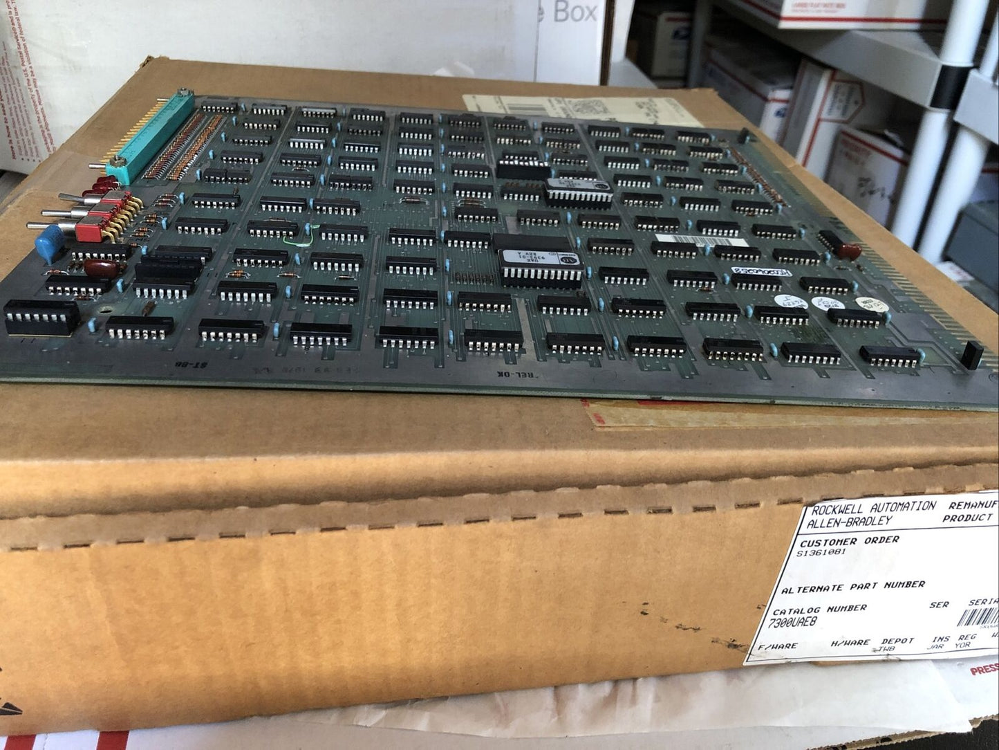 Allen Bradley 634483C,Rc02060258,100A Plc Board,Fj