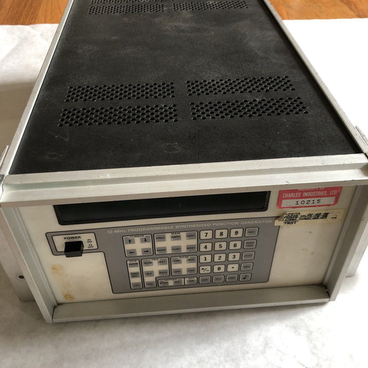 Wavetek 278,278-S-862 Programmable Synthesized Function Generator,Cf