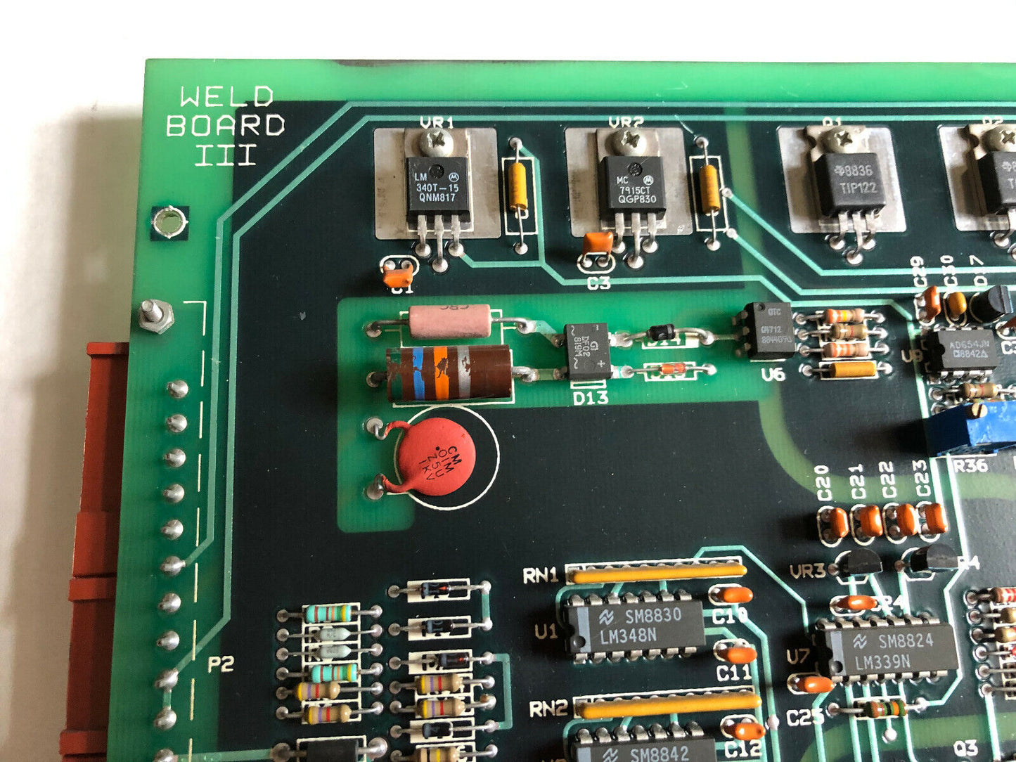 Uticor Technology 75E29  Weld Iii Circuit Board  60C74-2  60C74-4,Tn