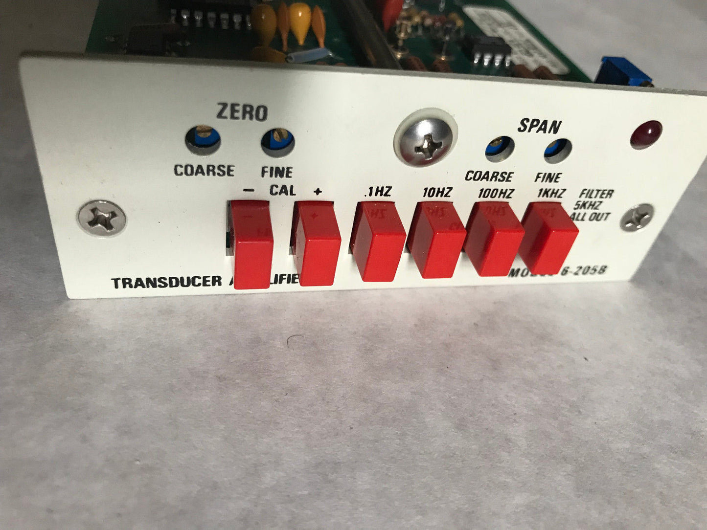 Himmelstein Transducer 6-205B Amplifier Assy No 224-6174 224-4750F 224-4749F,Ag