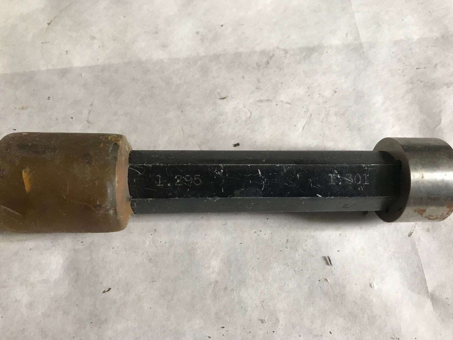 The Pipe Machinery Inspection Gage Go No Go Not Go  Plug Gage 1.295,1.301,Et