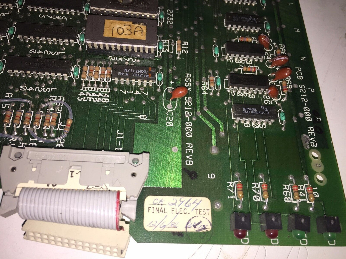 Modicon S212-000 Rev B,Gould S212-000 Prom Combination No 1000,Es