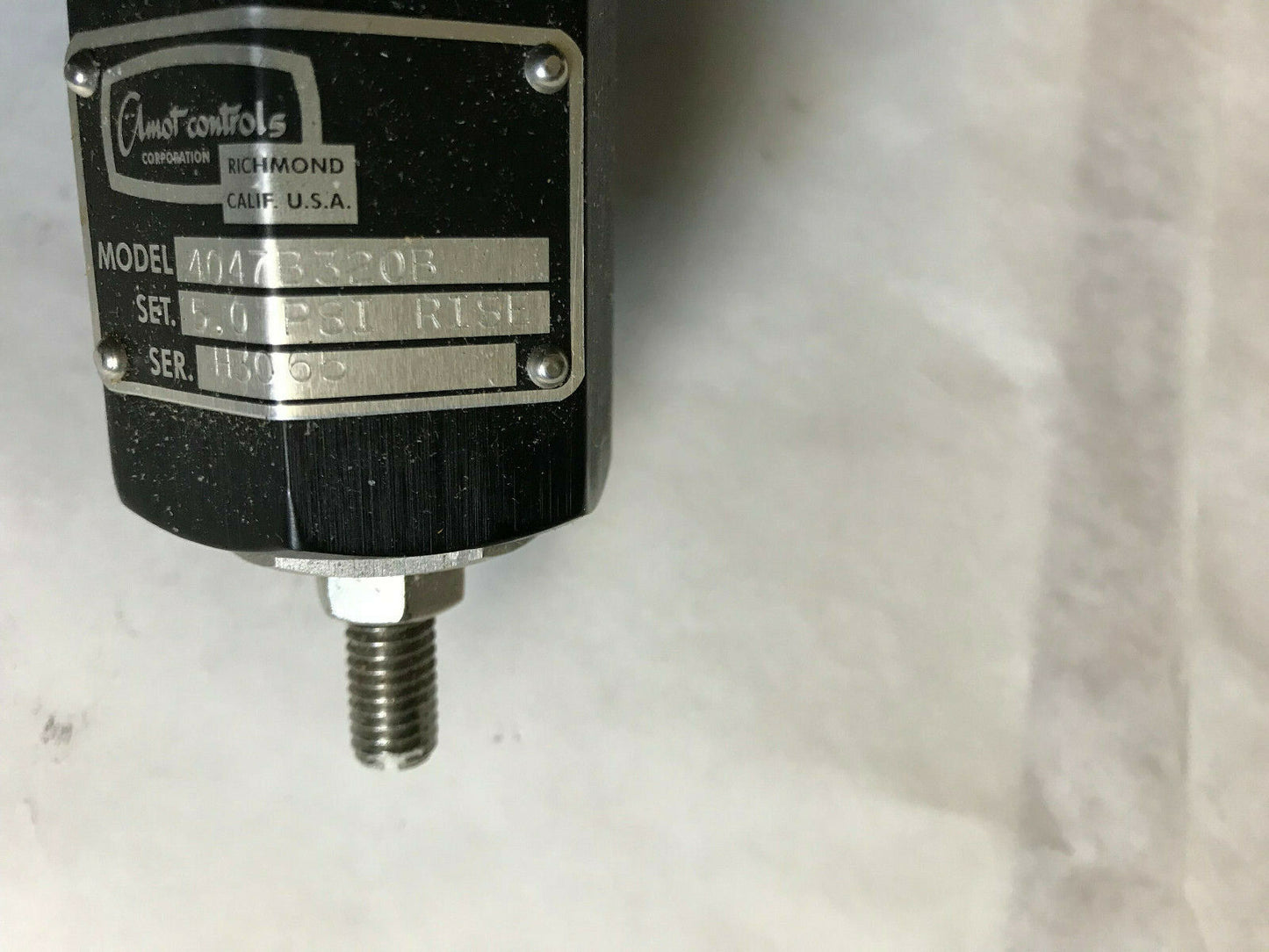 New Amot 4047B320b Controls Valve Low Pressure Control 5Psi Rise 2.5-11Psi,Aj