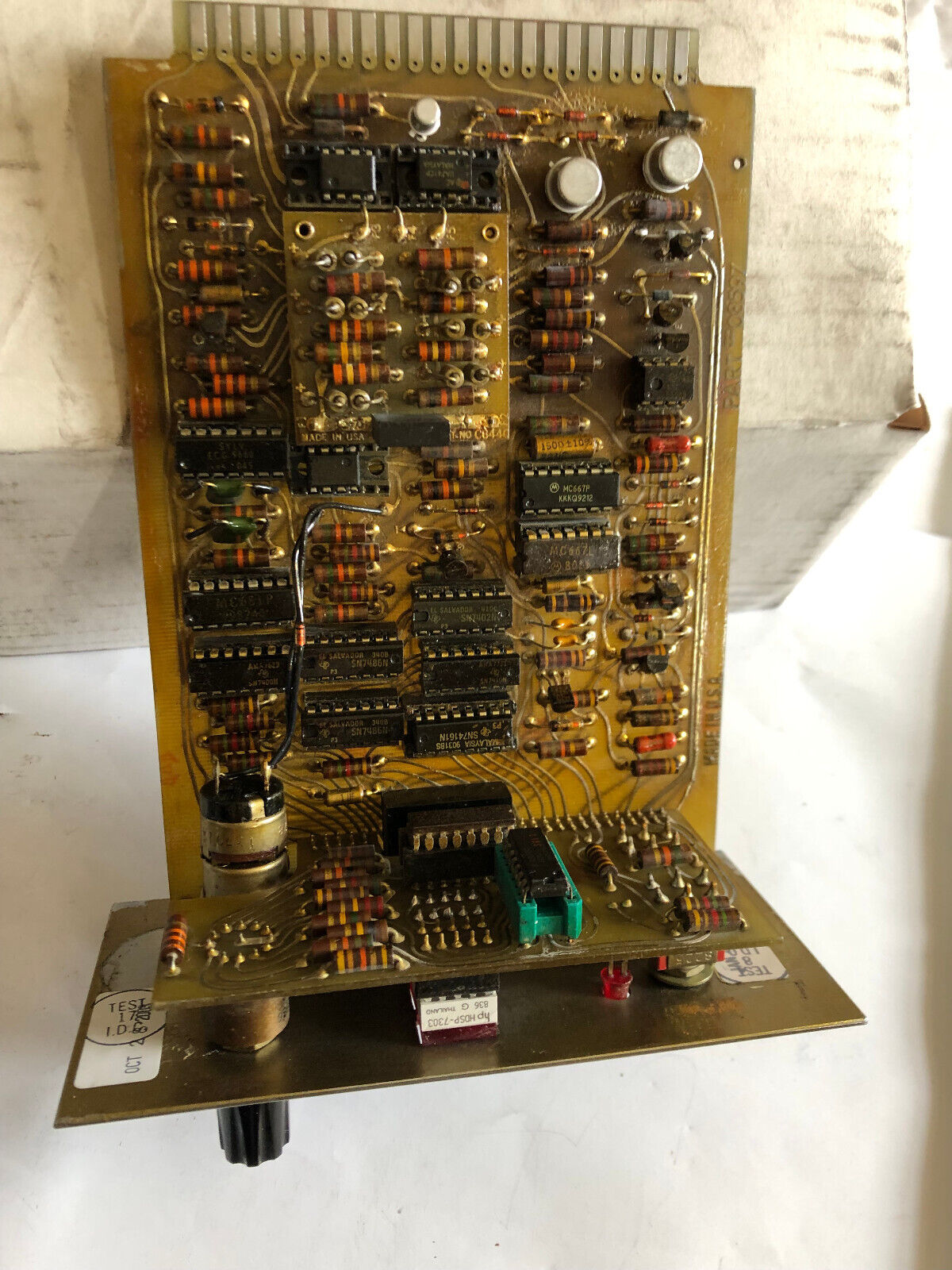 New Industrial Dynamics 8819 Control Module,Insp. Logic,Insp Logic,Part 08597,De