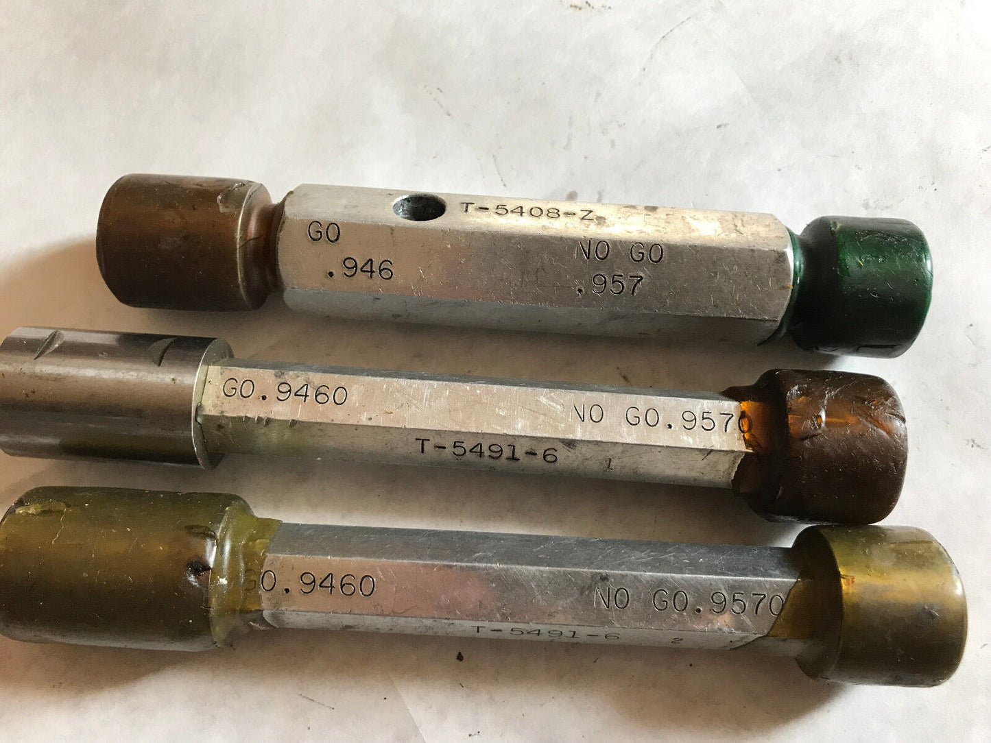 The Pipe Machinery 9460 Inspection Gage Go No Go Plug .9460 .9570 .946 .957,Ag
