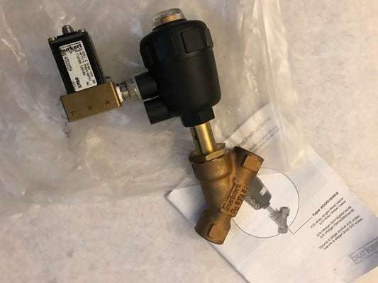 3/4" Burkert Us50e30s Eat Angel Pilot Valve 2000 B 3/4 Bz 450259 0311 C 5/64 Fpm