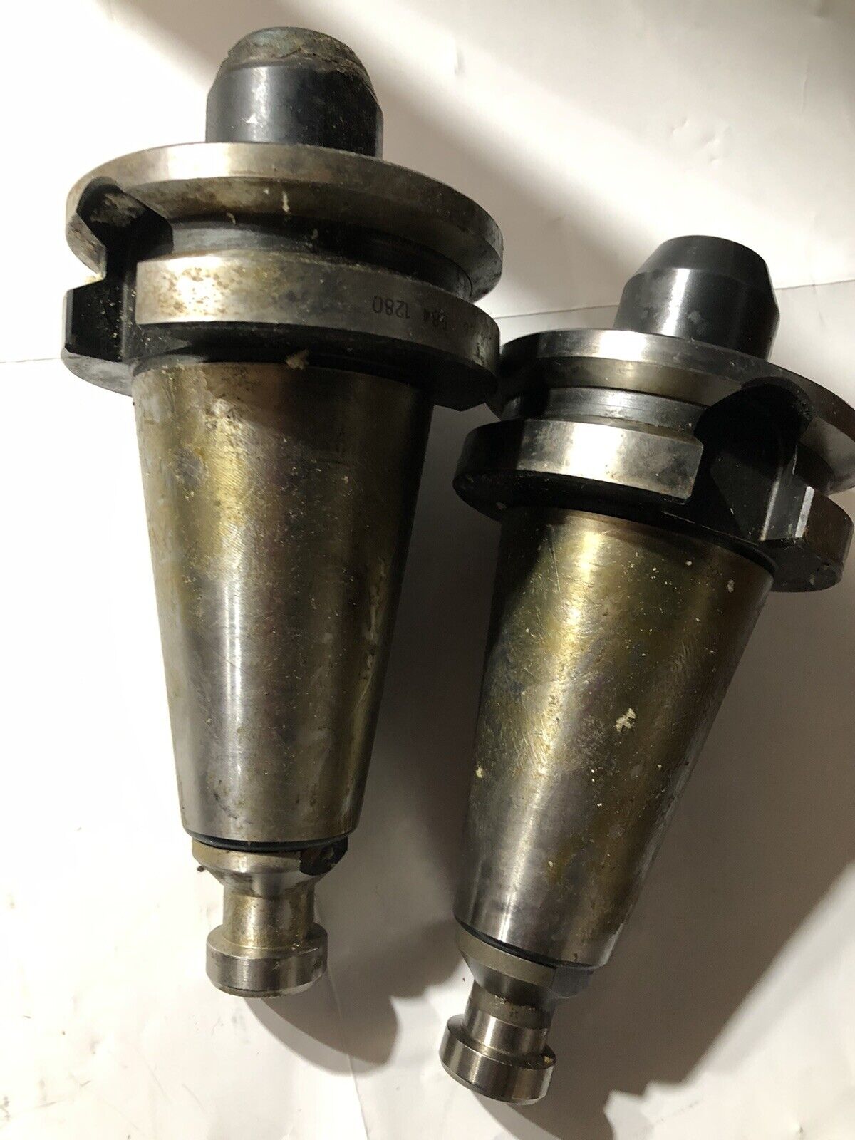 Lot 2 Milling End Mill Tool Holder Bt50 Shank,Bt50d We 12 080,E5766 584 1280,Tm