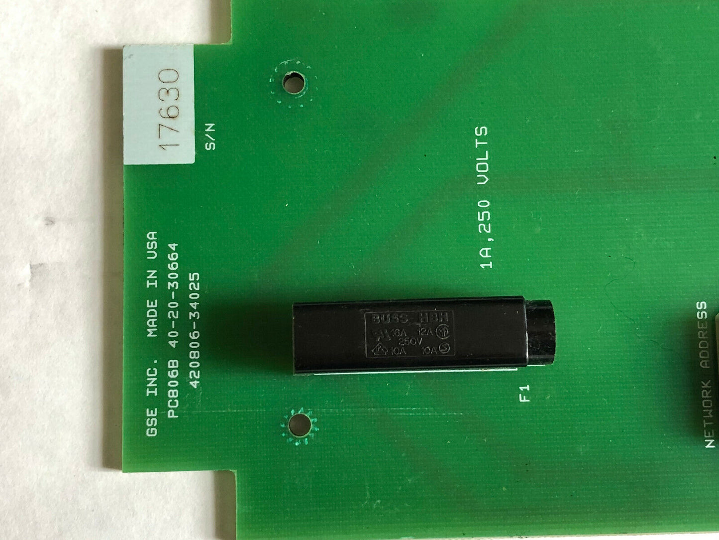 Gse Pcb06b 40-20-30664, Pc806b  420806-34025 Controller,Cf