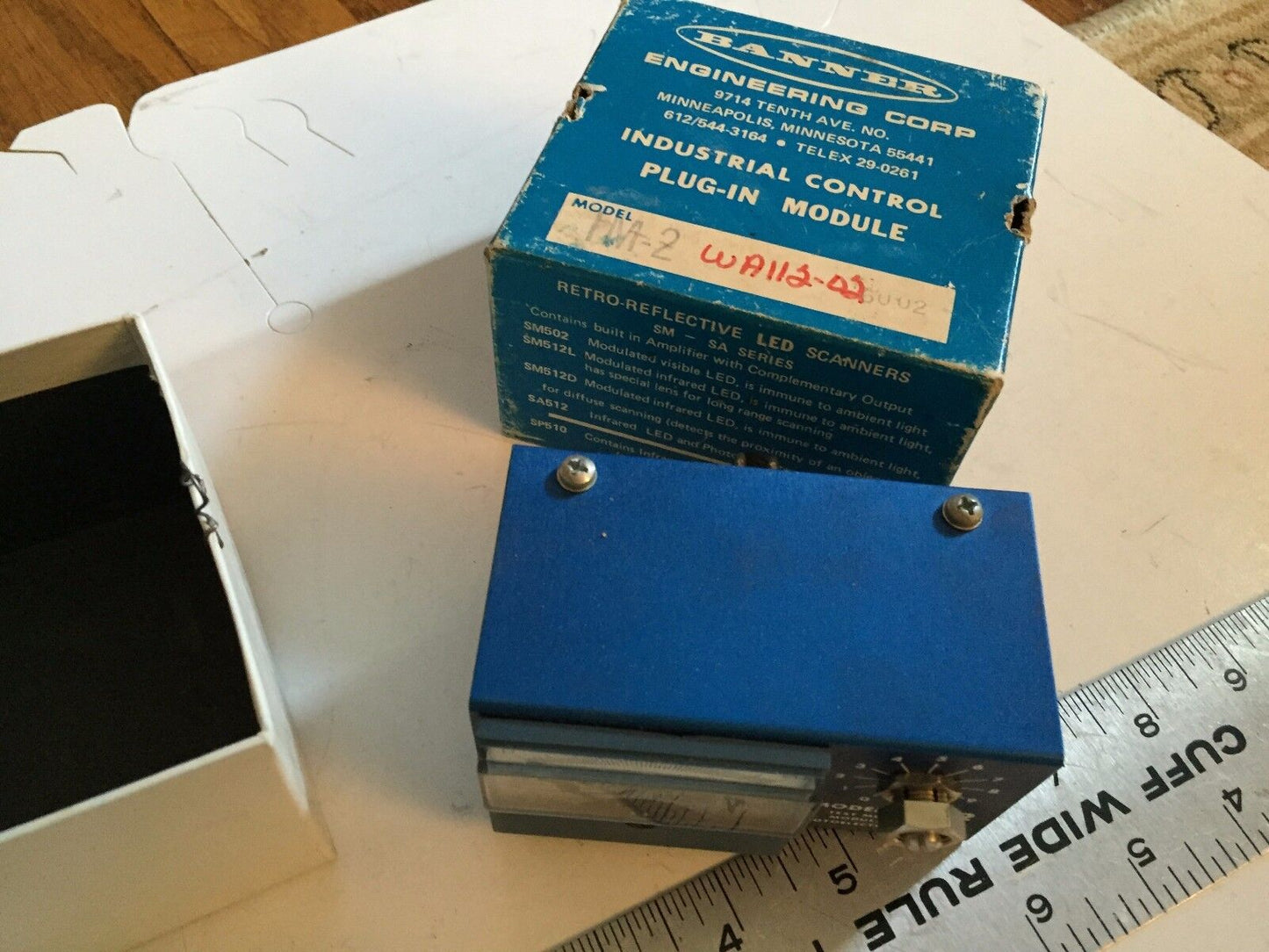 New Banner Tm-2 Photoelectric Test Module Banner Tm2,Bh