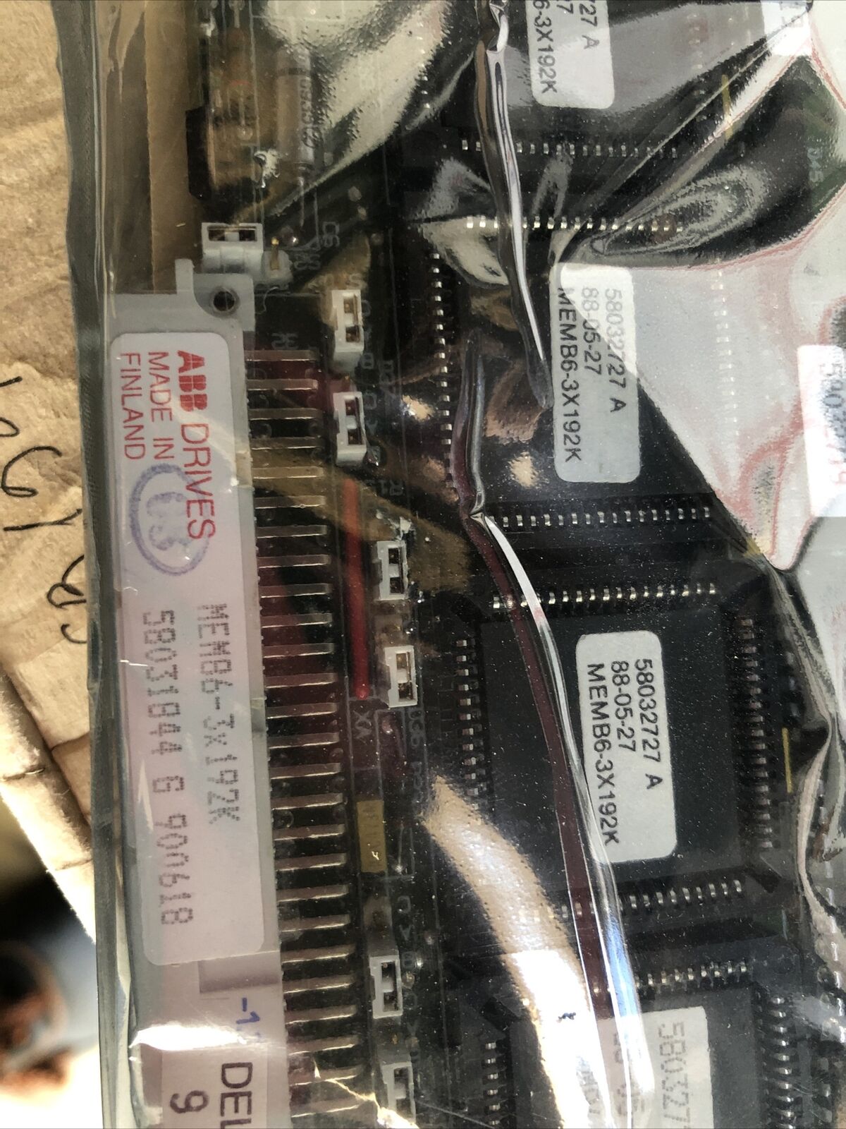 New Allen Bradley Mem86-3X192k,Mem-3*192/E3e100, Pcb Board,Fb
