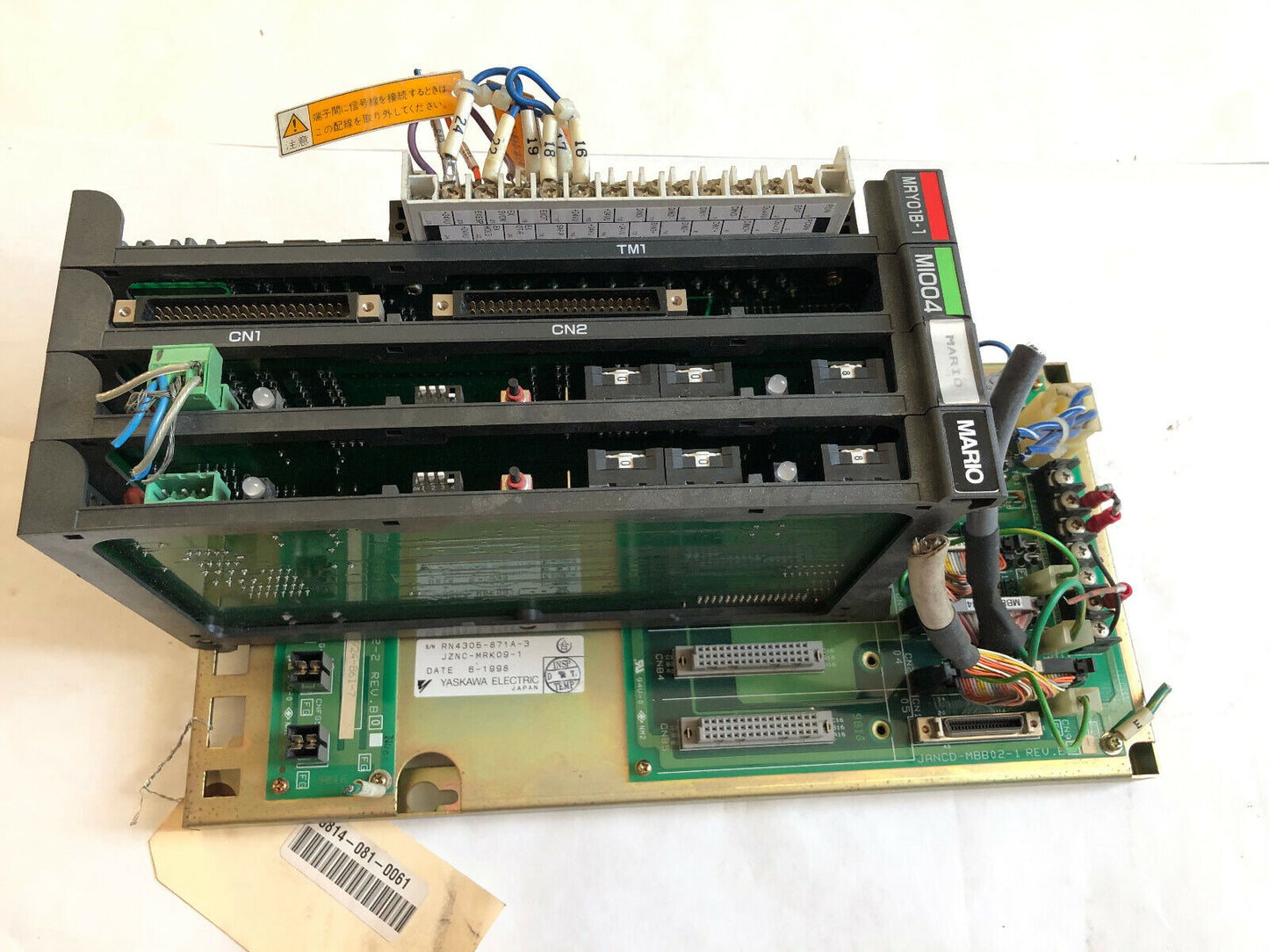 Yaskawa Jznc-Mrk09-1,Jancd-Mbb02-1,Df9200676-E0n,Mry01b-1,Mi004,Mioo4,Mario,Tm