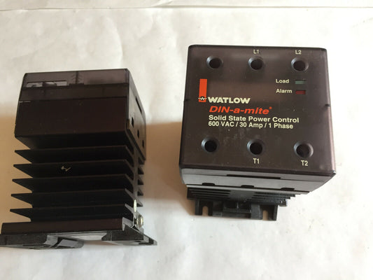 Watlow Db1c-33060-C0s0 Din-A-Mite Solid State Power Controller 30Amp,600V