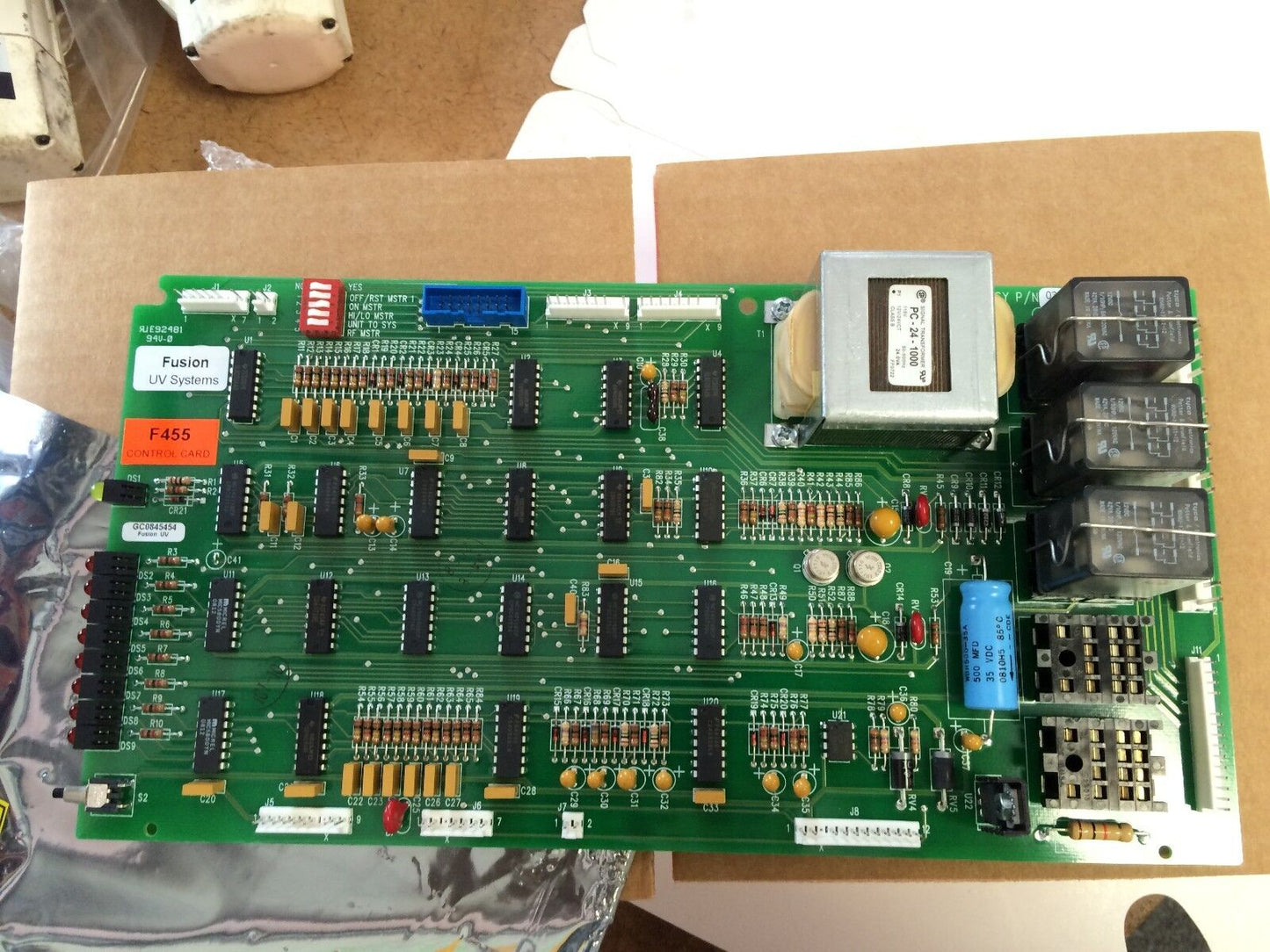 New Fusion Uv Systems F455,260434,038036 Rev Ap,038043 Power Supply Kit P155,Cw