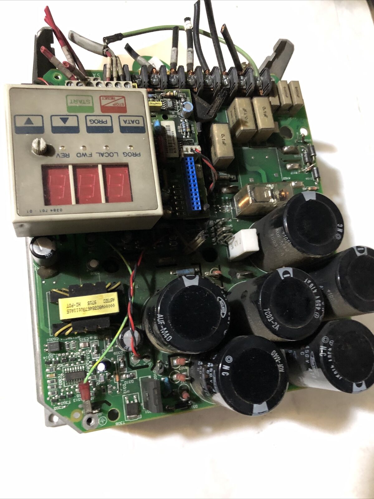 Telemecanique Atv16u72n4 Ac Drive, 5 Hp, 3-Phase, 400/460V,Wo 70586,Bk