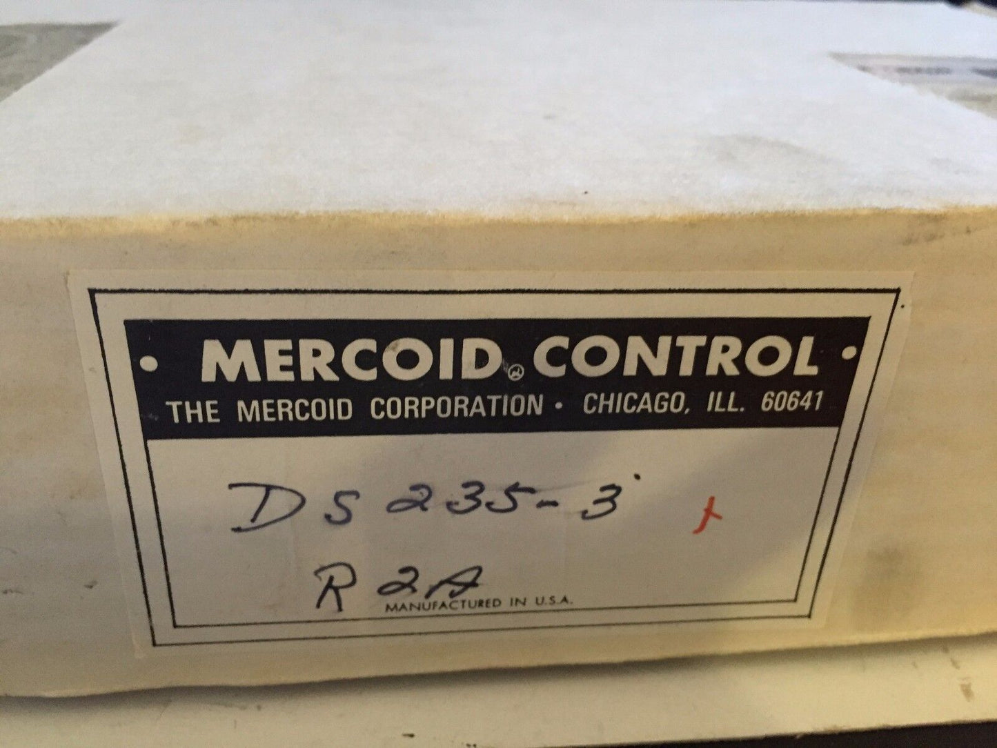 New Mercoid Ds-235-3 Rg 2A ,Mercoid Control Ds-235-3 Rg-2A Plc Flow Meter,Dj