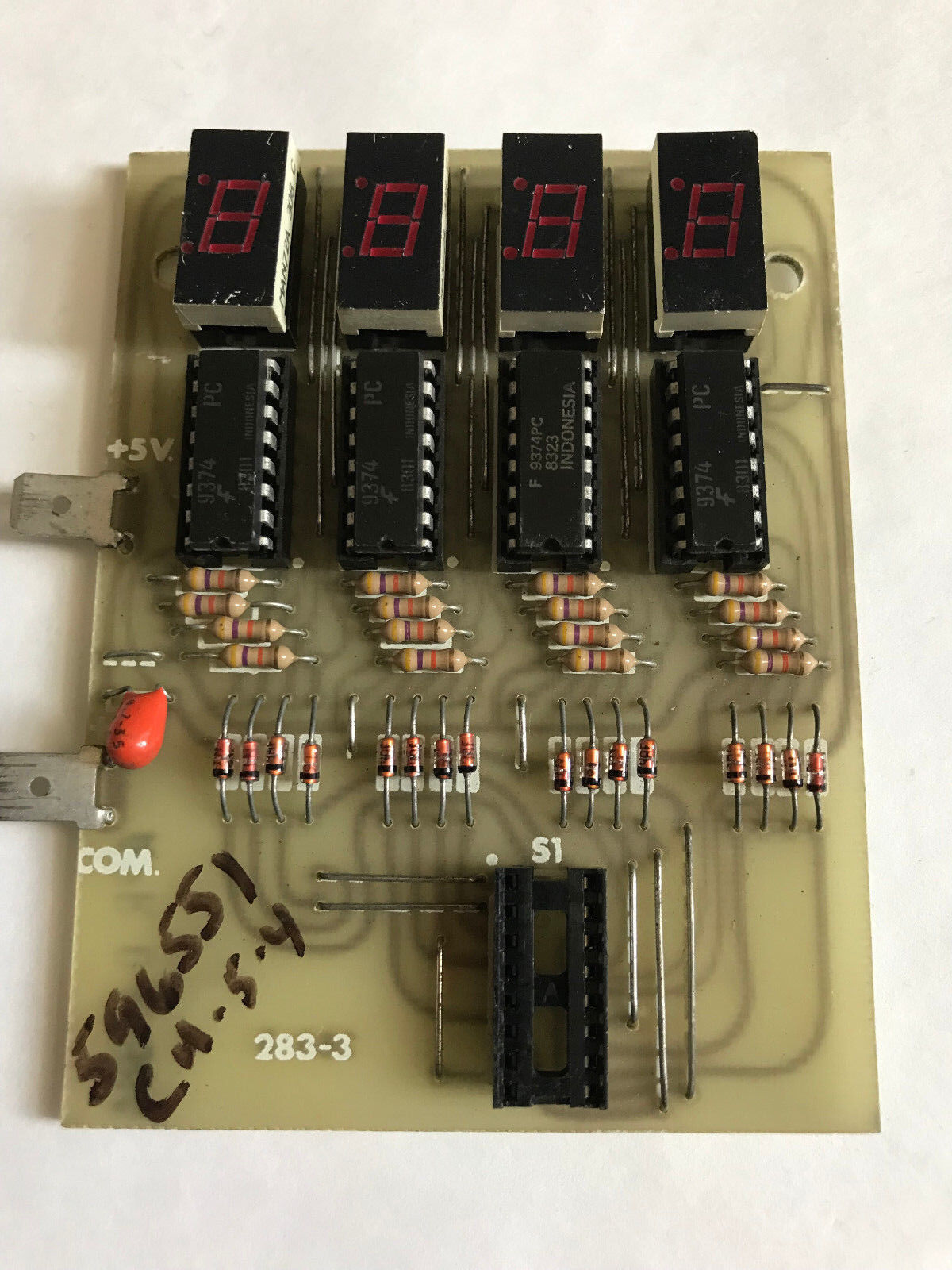 Introl 283-3 Introl Design Robotic Servo Circuit Board 305-3A,St