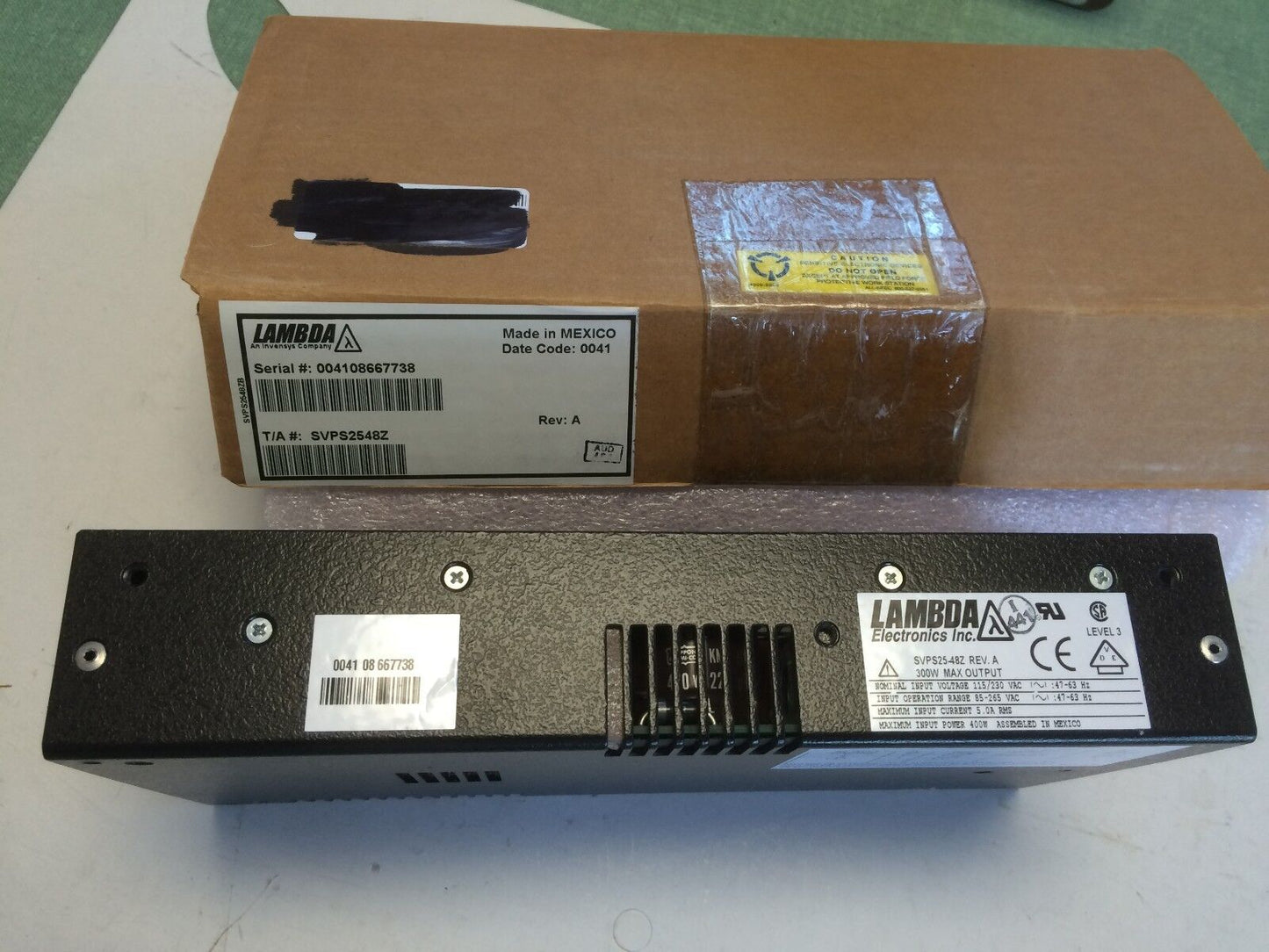 New Lambda Svps2548z Power Supply Svps25-48Z, Svps2548z,Bf,Dg,Et