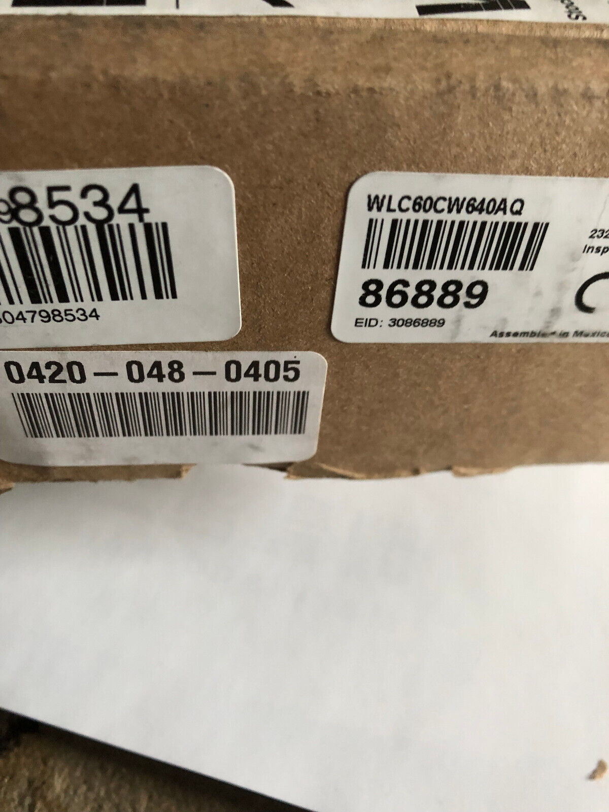 New Banner Wlc60cw640aq Heavy Duty Industrial Led Light 86889,Ac