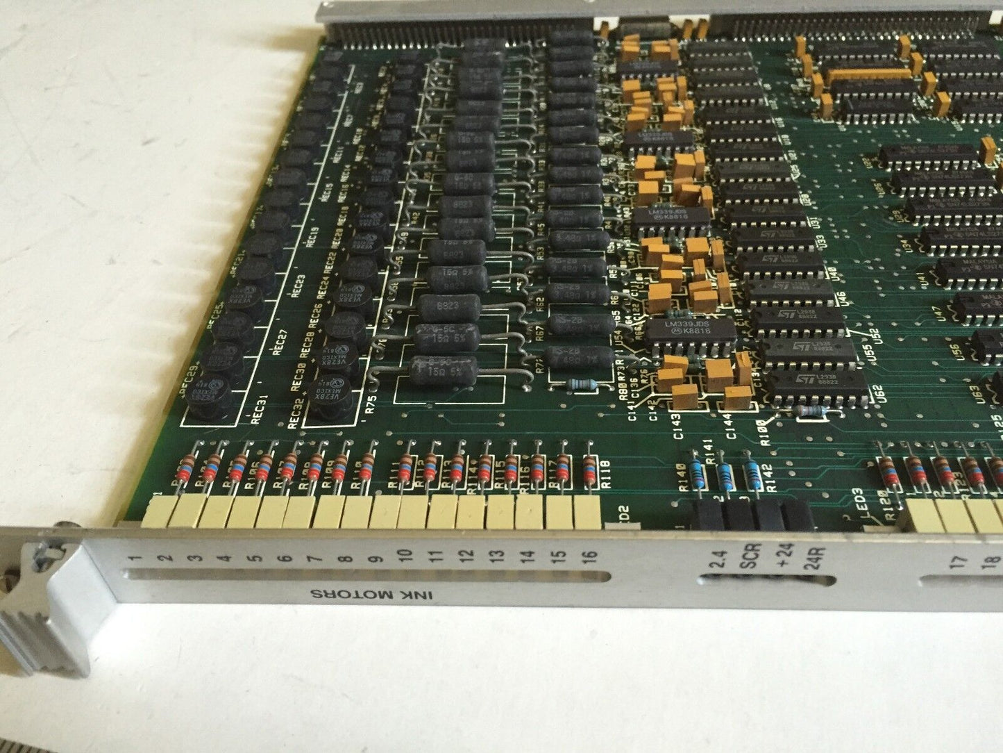 Rockwell E19621-1 Rev-05,123586 Rev05,Vendor A5410,Apcs Ink Couple Controller,Ee
