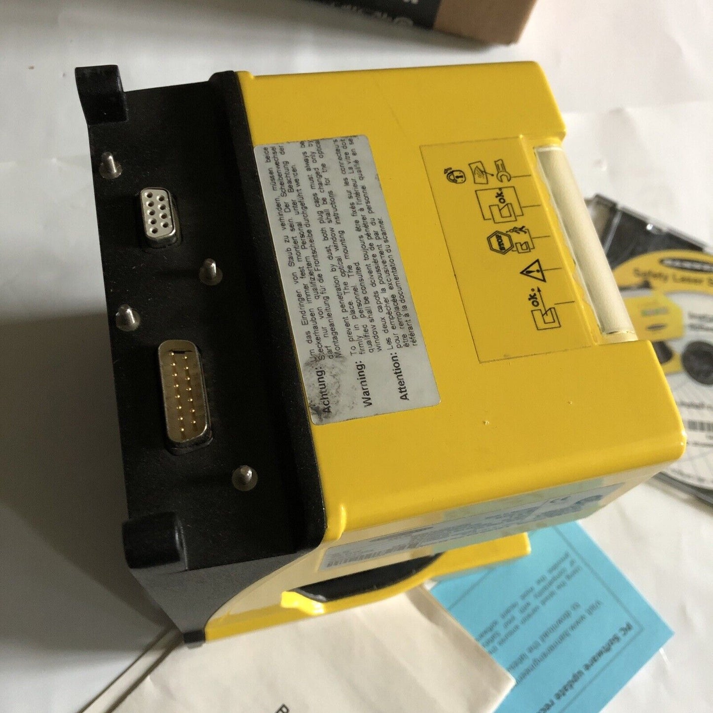 New Banner Ag4-6E Laser Scanner 12526,Ei