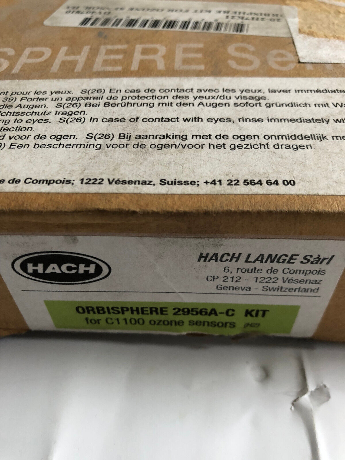 New Hach Company 2956A-C Orbisphere Kits For C1100 Ozone Sensor,Cx