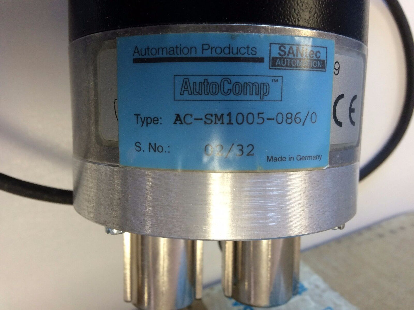 New Santec Ac-Sm1005-086/0 Autocomp Servo Motor,10Mm Shaft Diameter,Ez