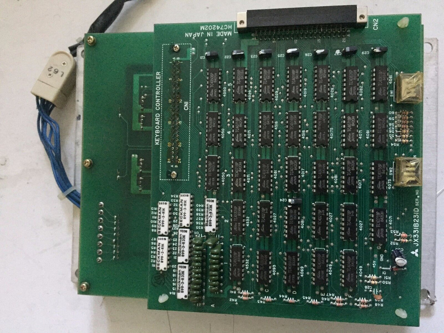 Mitsubishi Jx33ib23id,Hc74202m,76543210,Jx33ib232c Keyboard Control,Bl