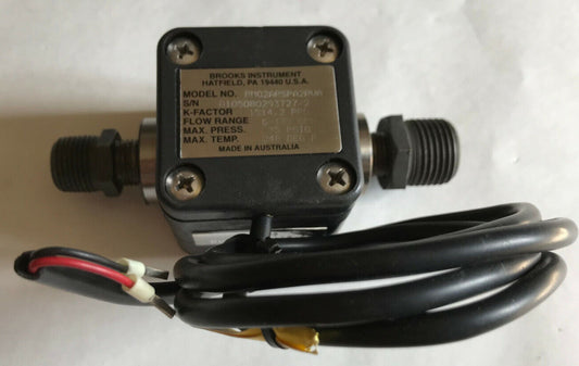 New 1/4" Npt Brooks Bm02arspa2rva Flowmeters,6-132 Gph,C46463,Th