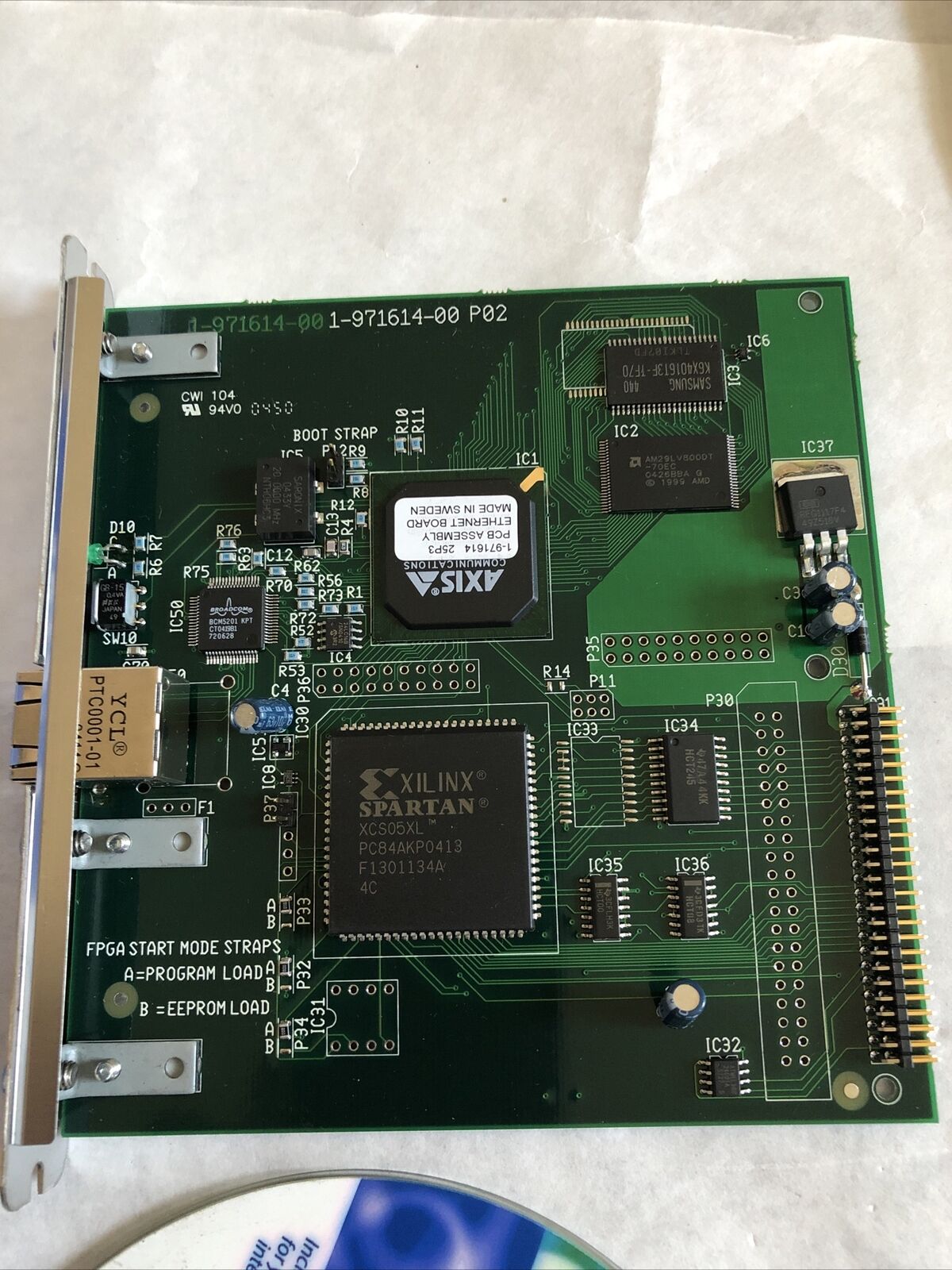 New Intermec 1-971614-90 E Easylan 100I Ethernet Ycl Ptc0001,1-971614-00 P02,Fj