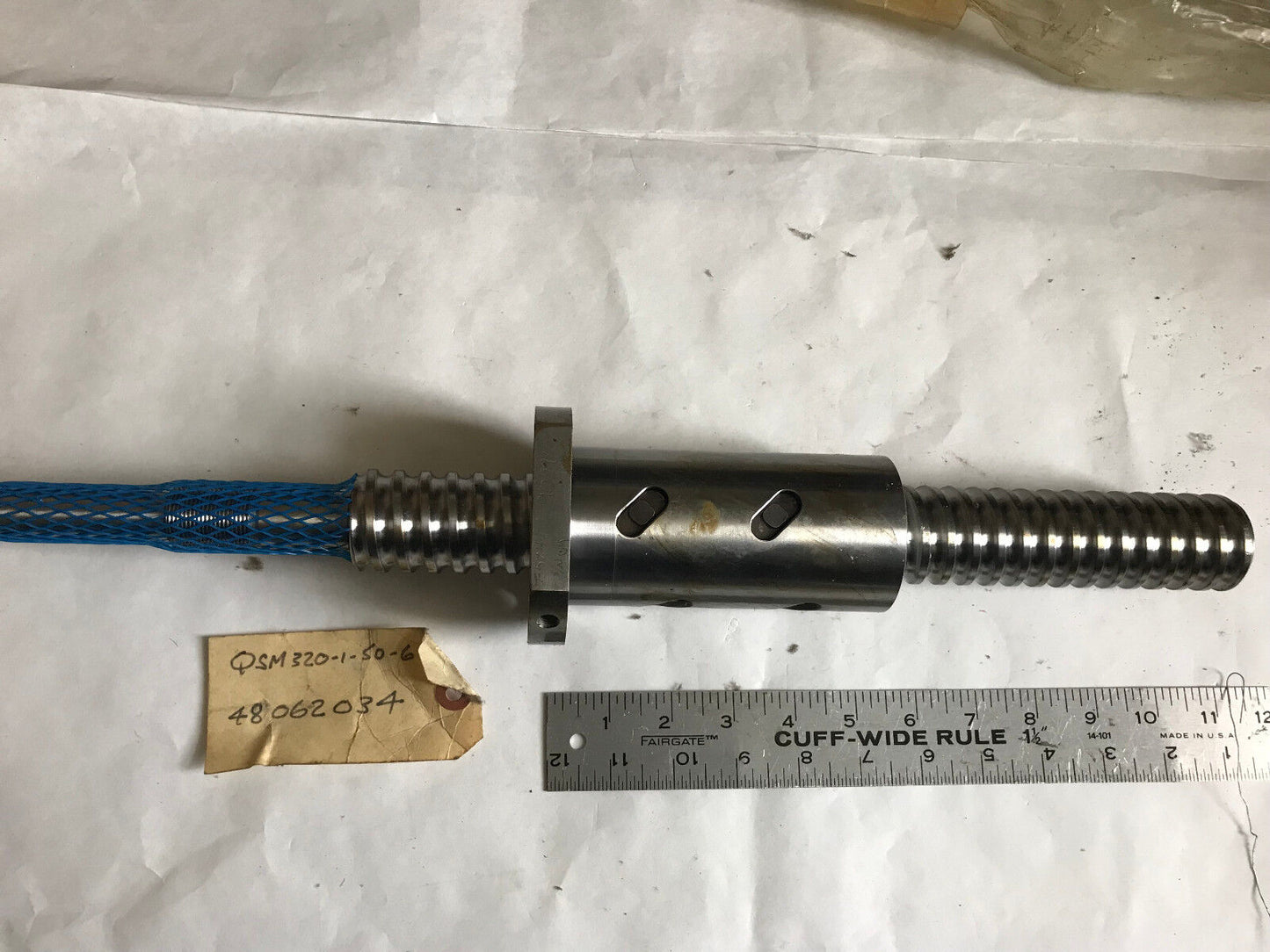 Thread-Craft Qsm 320-1-050-2,Qsm-320-1-050-6-2 Precision Ball Screw Assembly,Sr