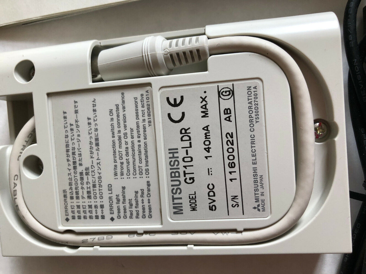 New Mitsubishi Electric Gt10-Ldr Program Loader. Got1000 Controller,Te,Tn,Em